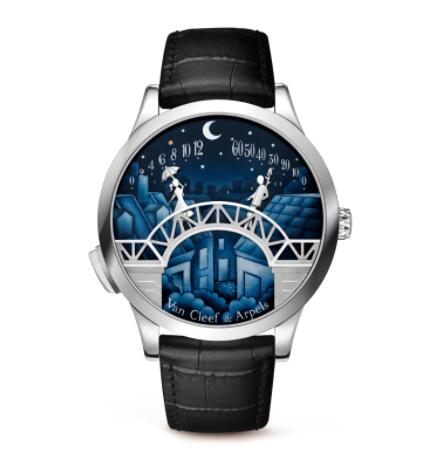 Replica Van Cleef & Arpels Midnight Pont des Amoureux watch VCARO90000