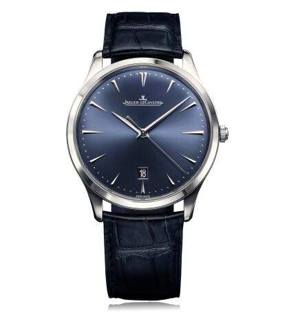 Jaeger-LeCoultre 128848S Master Ultra Thin Date Stainless Steel Bucherer Blue Replica Watch