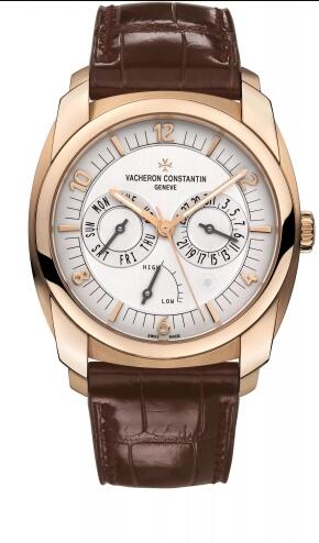 Replica Watch Vacheron Constantin Quai de l’Ile Pink Day-Date Gold / Silver 85050/000R-I0P29