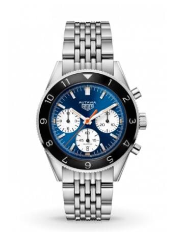 TAG Heuer Autavia Heuer 02 Stainless Steel Watches of Switzerland Bracelet Replica Watch CBE2115.BA0687