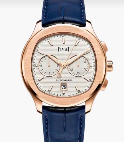 Replica Piaget Polo Rose Gold Chronograph Watch Piaget Men Replica Watch G0A43011
