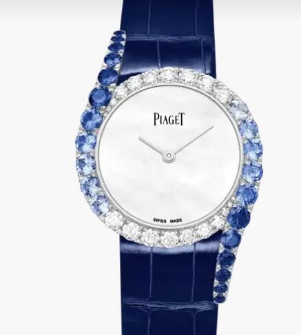 Replica Piaget Limelight Gala Piaget Replica Watch G0A45363 White Gold Sapphire Diamond Watch