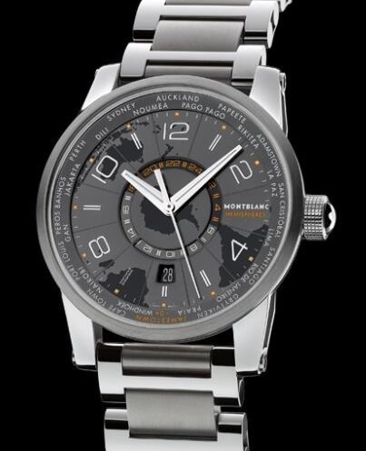 Replica Montblanc TimeWalker World-Time Hemispheres Watch MB108956