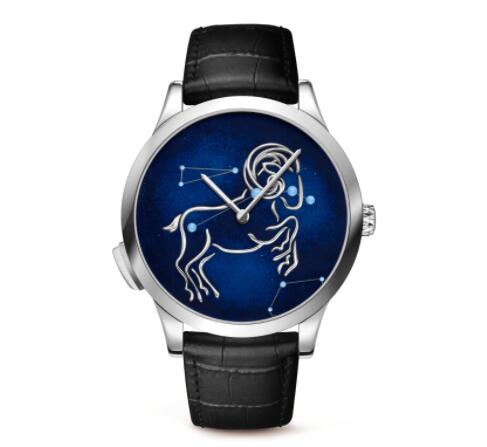 Replica Van Cleef & Arpels Midnight Zodiac Lumineux Aries watch VCARO8TA00