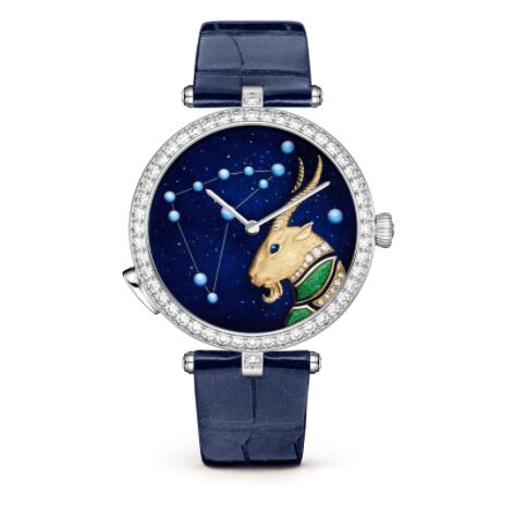 Replica Van Cleef & Arpels Lady Arpels Zodiac Lumineux Capricorn watch VCARO8TO00