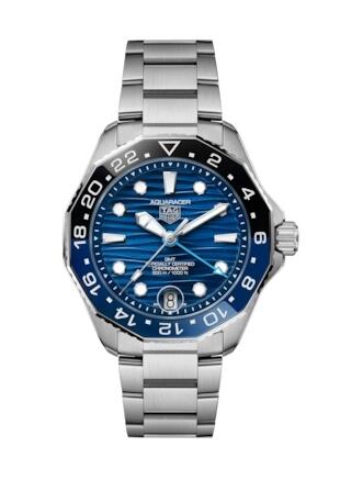 TAG Heuer Aquaracer Professional 300 GMT 42 Stainless Steel Replica Watch WBP5114.BA0013
